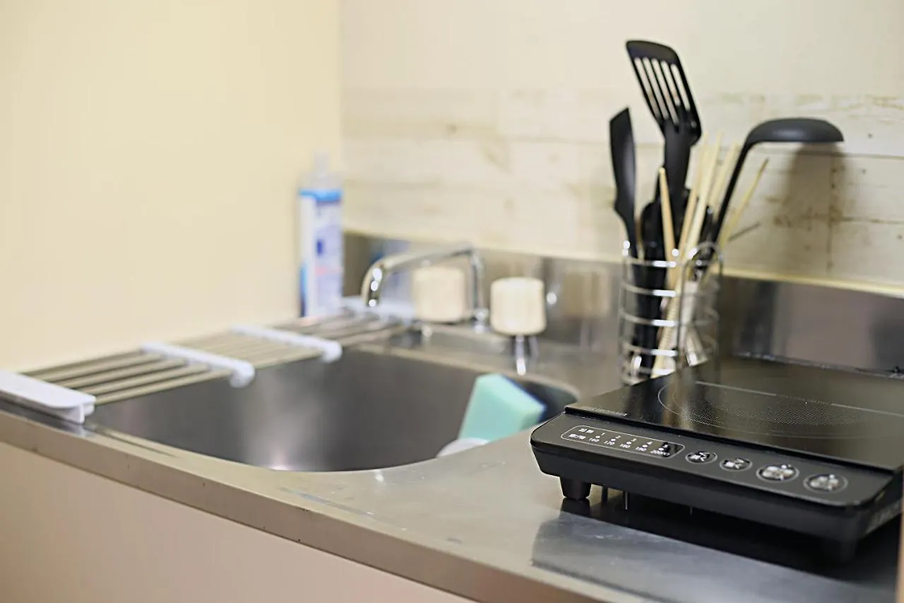 Kb House Shinjuku Double Room Free Poket Wifi! 도쿄 0*,